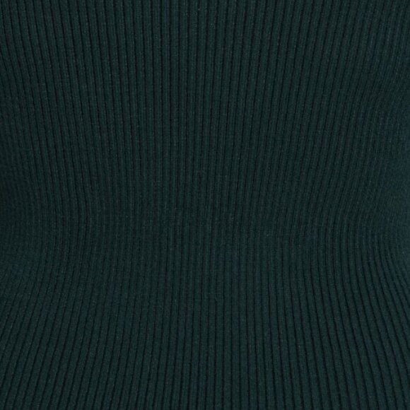 Dynamite Slit Midi Dress (Pine Green) - Picture 4 of 4